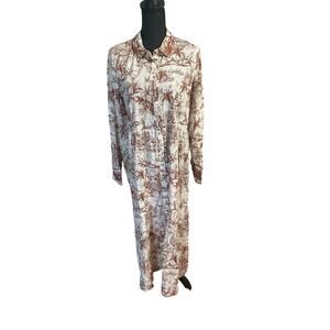 Johnny Was Jade Rho Tiered Midi Dress